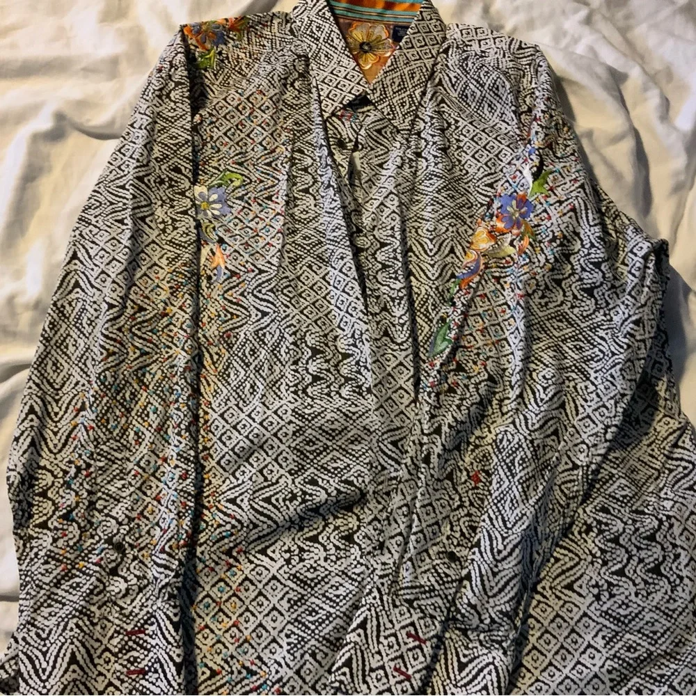 Robert Graham casual shirt great condition size 3XL - Picture 1 of 2